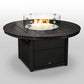 ARI Outdoor Designer Round Gas Fire Pit Table in 304 SS, White Aluminium Powder Coated | Pre Order